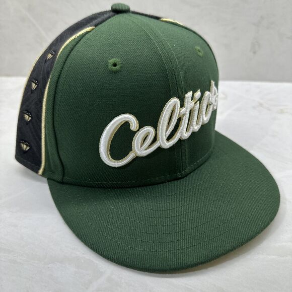 Boston Celtics Hat Cap Youth Boys Adjustable NBA Basketball New Era 59Fifty - Picture 9 of 9